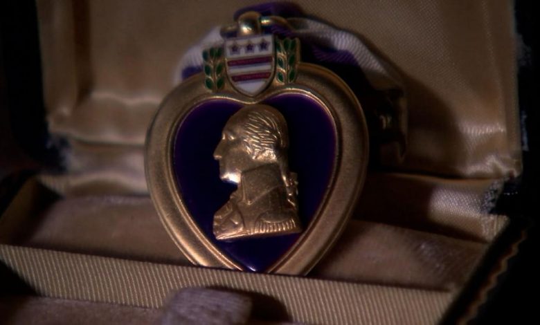 WWII veteran's Purple Heart returned to his sons
