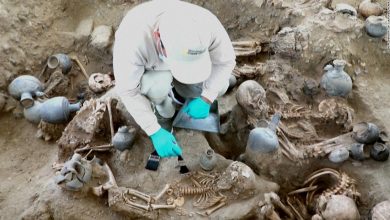 Ancient burial site unearthed in Peru