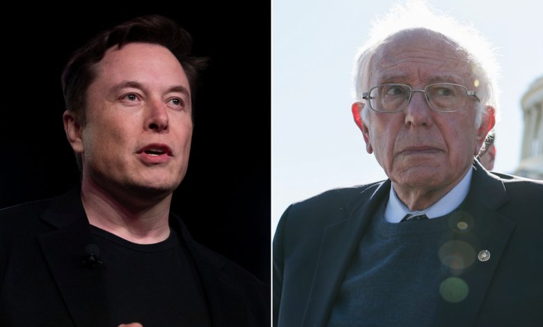 'I keep forgetting you're still alive:' Elon Musk trolls Bernie Sanders on Twitter