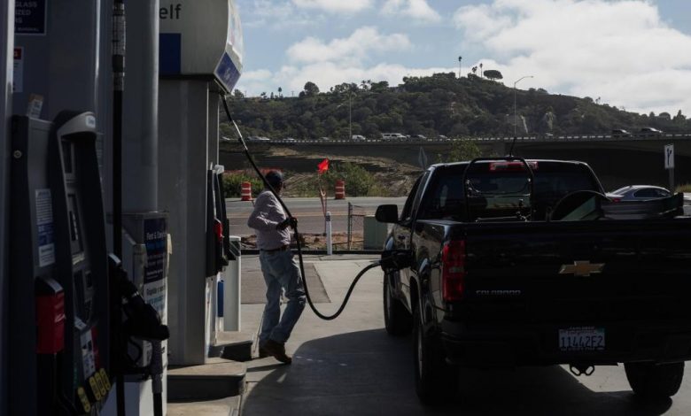 California beat its record for average gas price