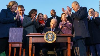 Watch Biden sign the infrastructure bill into law
