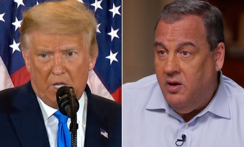 Christie reveals the moment Trump's election night made him feel nauseous