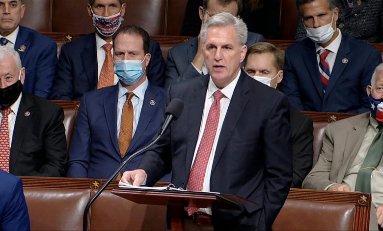 House Republicans Just Had To Warn Kevin McCarthy For Hugging Far Right Members