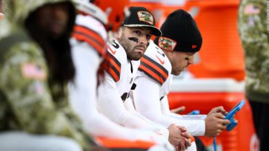 Baker Mayfield: QB's future with Cleveland Browns looks uncertain, but backing death row man wins plaudits