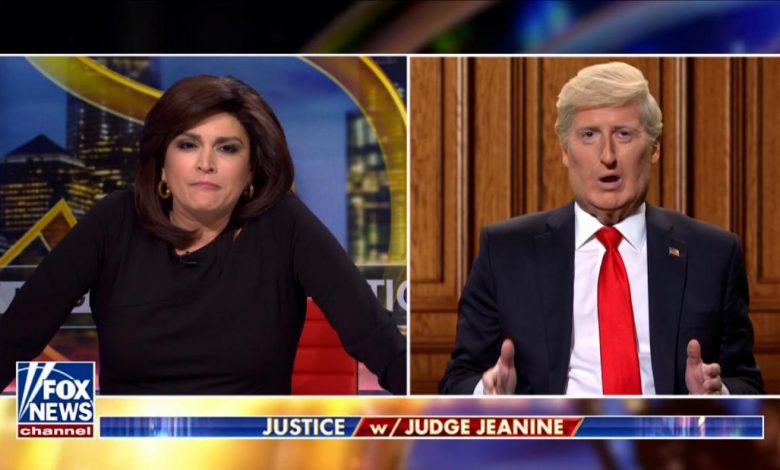 'SNL' features Judge Jeanine reviewing Kyle Rittenhouse's ruling and chatting with Donald Trump