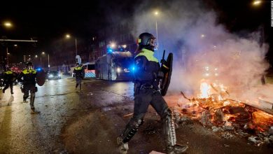 Violent clashes break out during anti-lockdown protests in Europe