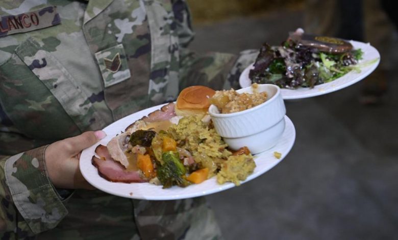 US military around the globe will enjoy Thanksgiving meal despite supply chain obstacles