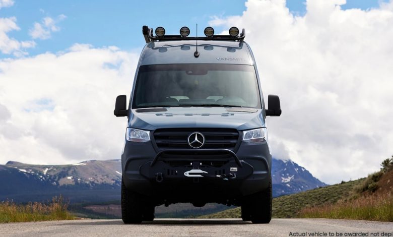 There's one day left to win this Sprinter 4x4 camper van