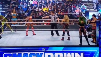 Sasha Banks returns to SmackDown for Six-Woman Tag Team Match