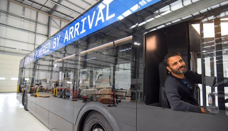 Arrival's electric bus revealed as a pre-production prototype