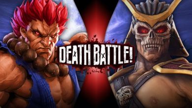 Akuma vs Shao Kahn Brings Vicious Fight To Death Battle