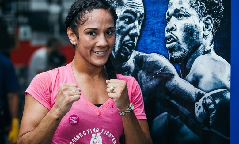 Amanda Serrano will face Miriam Gutierrez at lightweight - hoping that Katie Taylor will be next