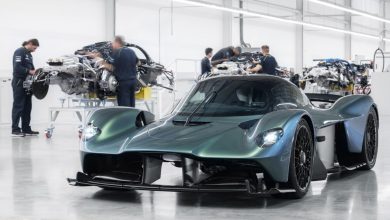 Aston Martin Valkyrie begins production in dashing green dress