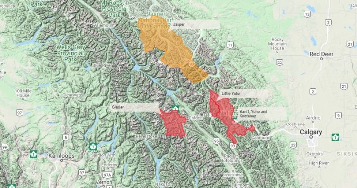 Avalanche bulletins issued for parts of Rocky Mountains; 15 to 40 cm of snow expected