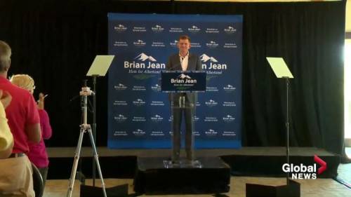 Jean, Kenney take public jabs at each other as former Wildrose leader seeks UCP nomination