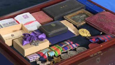 Belongings of celebrated RCAF airman found abandoned in attic