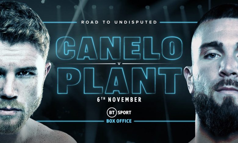Caleb Plant Canelo Alvarez
