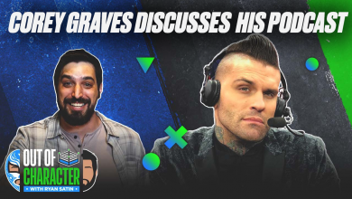 Corey Graves on starting his own podcast