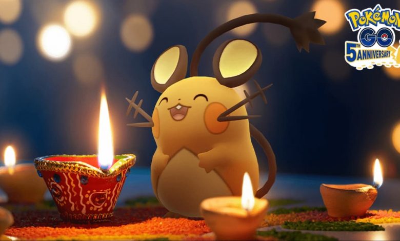 Dedenne debuts in Pokémon Go's Festival of Lights event