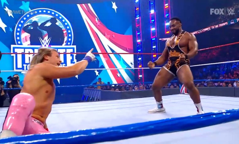 Big E goes one-on-one with Dolph Ziggler at WWE
