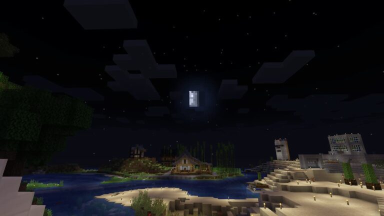 All Moon phases and effects in Minecraft