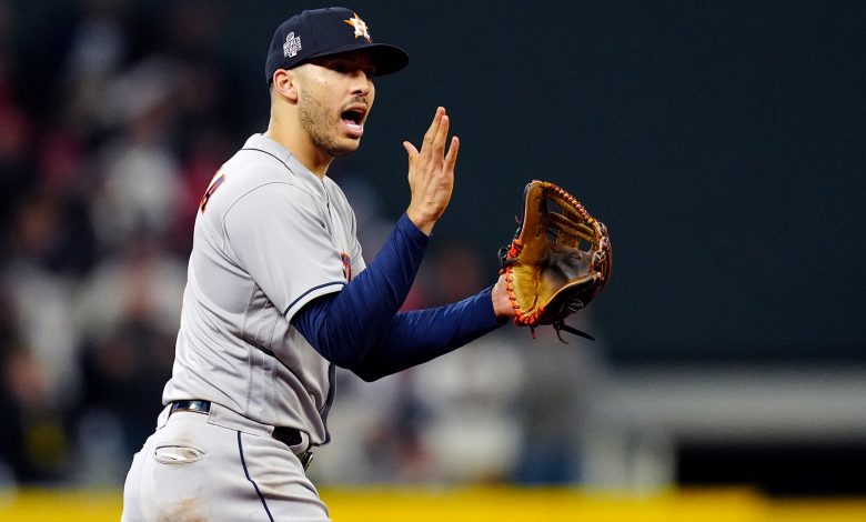 Correa, Astros rally past Braves 9-5, cut WS deficit to 3-2 - MLB