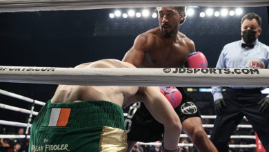 Demetrius Andrade mops the floor with Jason Quigley