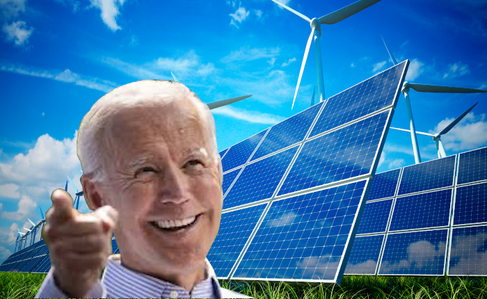 Biden advises Americans who can't afford gas to buy an EV - Raise money on that?