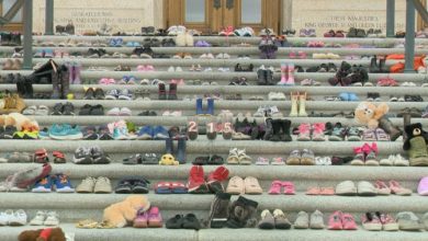 Tribute items on Saskatchewan Legislative Building steps to be donated - Regina