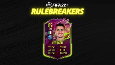 How to complete Marco Verratti Rulebreakers FIFA 22 SBC: cost & solutions