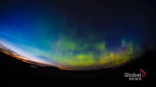 Saskatchewan meteorologists call northern lights a ‘one-in-100-year solar event’
