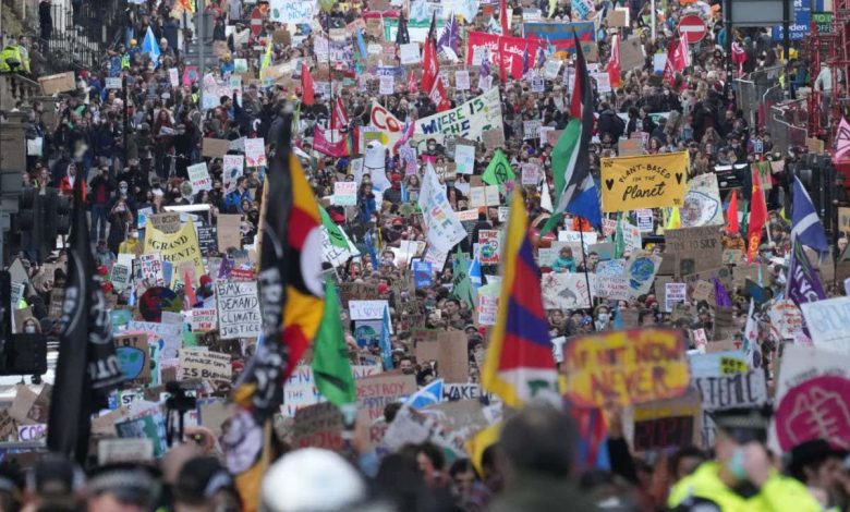 COP26 news: Greta Thunberg leads protest march at Glasgow summit