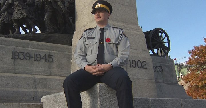 Saskatchewan RCMP officer chosen as sentry for national Remembrance Day ceremony