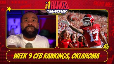RJ Young reacts to CFB rankings for Week 9, Oklahoma disrespected at No. 8