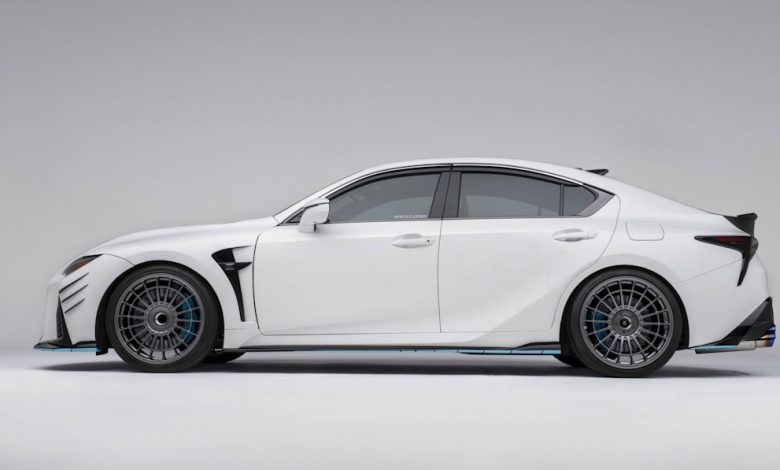 Lexus IS builds, new F performance structure get SEMA reveal