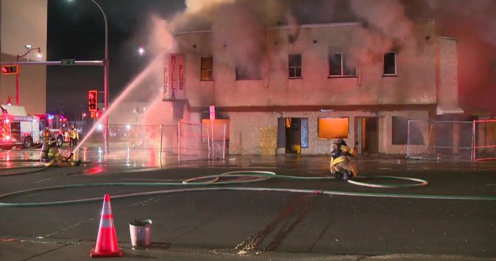 Edmonton’s notorious Milla Pub goes up in flames - Edmonton