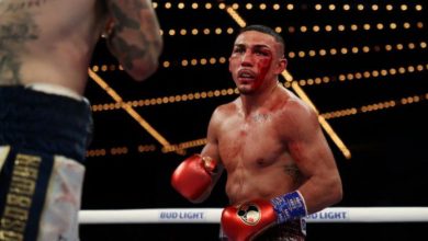 Teofimo Lopez Sr.  offered his thoughts on his son's impending birth shortly against George Kambosos Jr.: "It was a total heist"