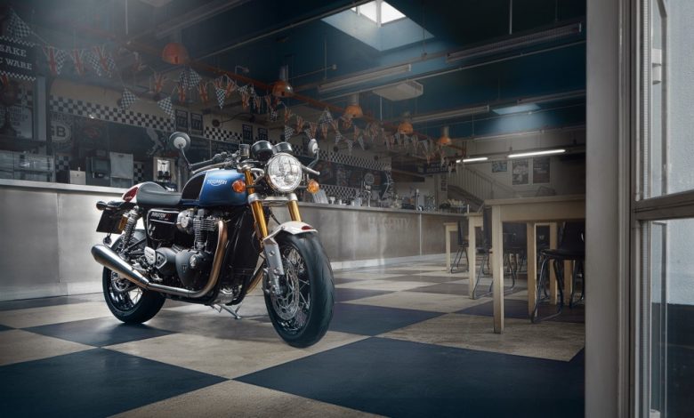 Triumph Special Edition motorcycles sport spiffy paint schemes