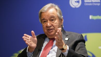 The U.N. chief says the main global warming goal is on 'life support' : NPR