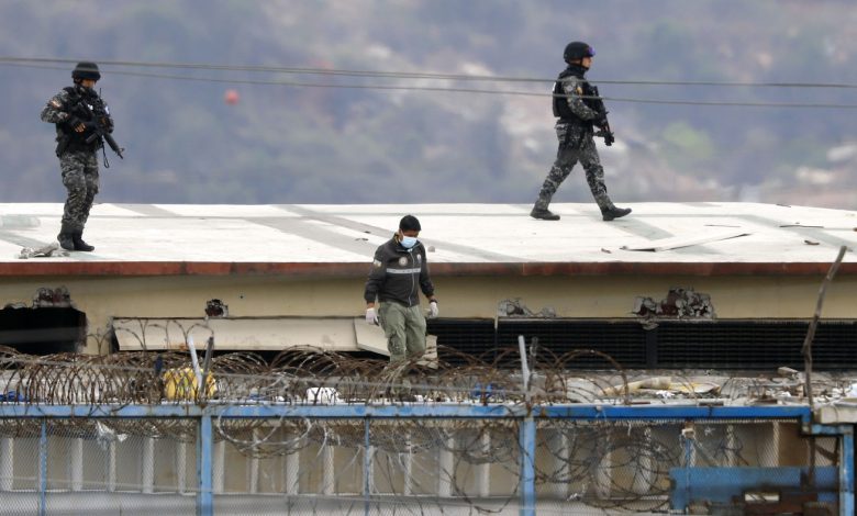 Dozens of inmates die in a battle between prison gangs in Ecuador : NPR