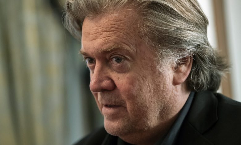 Steve Bannon charged with criminal contempt of Congress : NPR