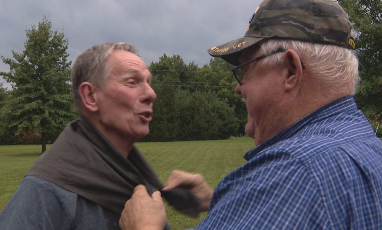 Illinois Vietnam vet reunites with man he saved on battlefield