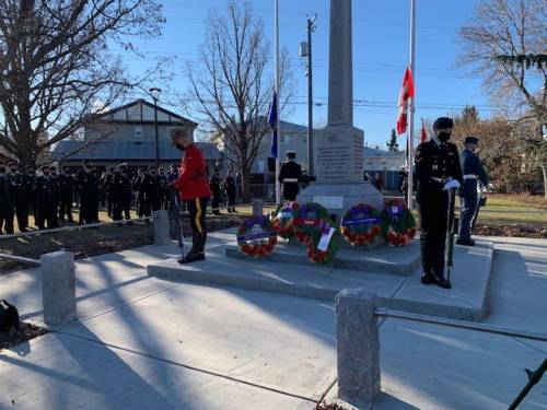 Remembrance Day ceremonies in Edmonton