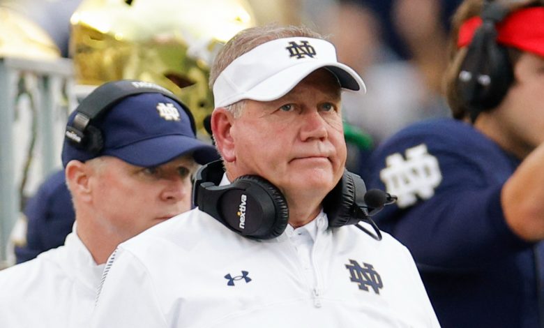 Why did Brian Kelly leave Notre Dame?  LSU reported the hiring of Fighting Irish coach to the SEC