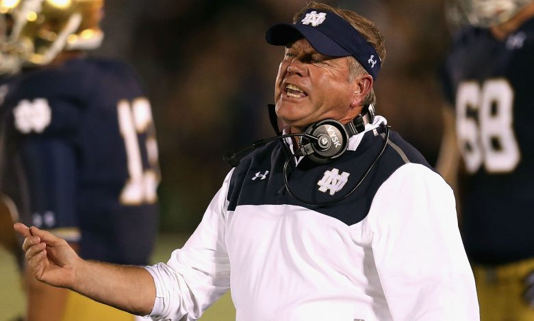 Will Brian Kelly Coach If Notre Dame Attends College Football Knockout Qualifiers?