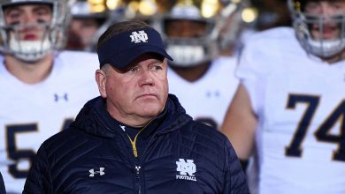 Brian Kelly Texted Notre Dame Players About LSU News: 'My Love For You Is Infinite'