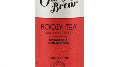 Cranberry-Chai Canned Beverages