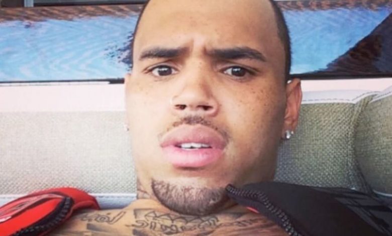 Chris Brown allegedly laced his NON-BLACK THIRD Insta model!!  (Image)