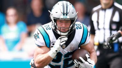 Christian McCaffrey Injury Update: Panthers RB spotted in walk-in warm-up after loss to Dolphins