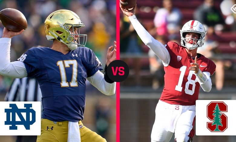 Which channel is Notre Dame vs.  Stanford today?  Time, TV schedule of rival football match in 2021